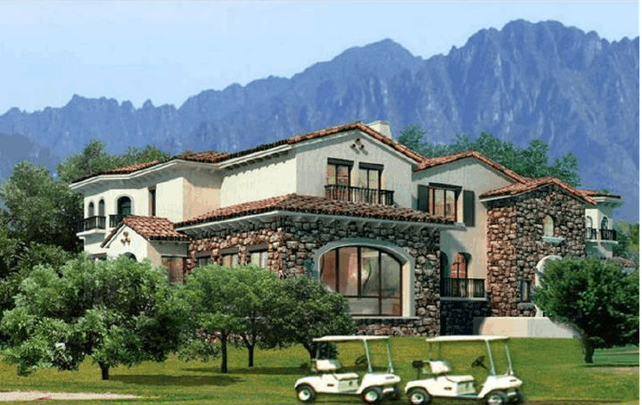 人文旅游項(xiàng)目旅游策劃公司:貴州好花紅建筑效果圖1