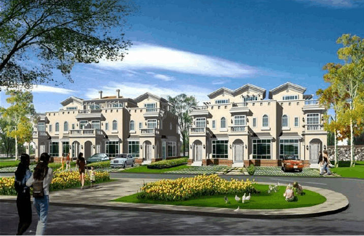 人文旅游項(xiàng)目旅游策劃公司:貴州好花紅建筑效果圖2