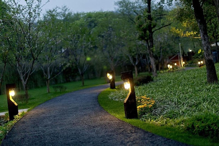 鄉(xiāng)村旅游規(guī)劃設計公司：熱土養(yǎng)生莊園旅游規(guī)劃之體現(xiàn)質樸風格的園林小品