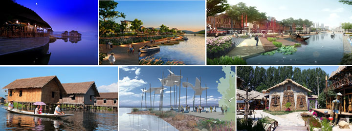 河北狼牙山國際山地旅游度假區(qū)甘河村組團(tuán)旅游規(guī)劃意向圖