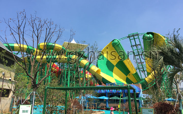 水主題公園項目旅游規(guī)劃設計院:蘇州樂園森林水世界超級龍卷風滑道