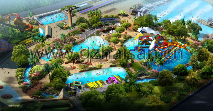 水主題公園項目旅游規(guī)劃設計院:蘇州樂園森林水世界主題公園旅游項目規(guī)劃處處體現(xiàn)森林主題