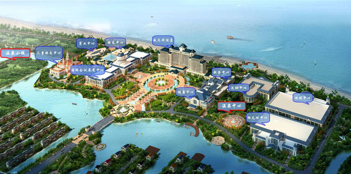 啟東恒大海上威尼斯溫泉項(xiàng)目旅游規(guī)劃布局