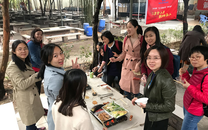 海森文旅科技集團三八婦女節(jié)活動