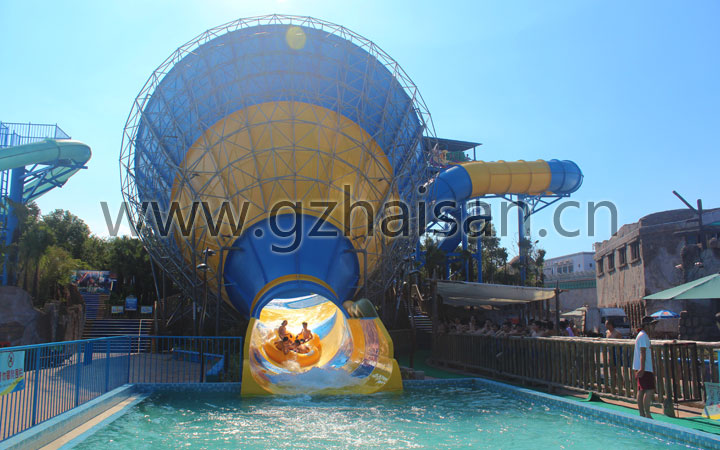 水主題公園項(xiàng)目旅游策劃咨詢公司：橫店夢幻谷水世界大喇叭滑梯